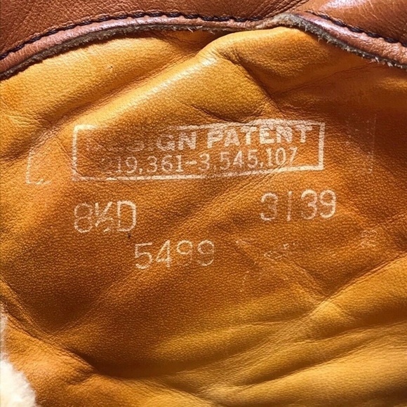 Kush N Kollar Chippewa Mens Work Boots Brown 8.5 - Picture 8 of 8